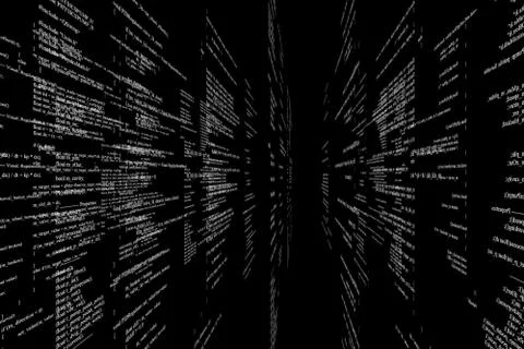 Programming code abstract technology background Stock Illustration
