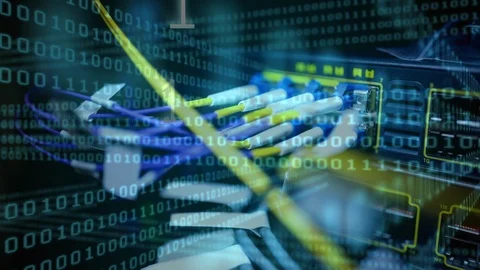 Programming code abstract technology Stock Footage 101669956
