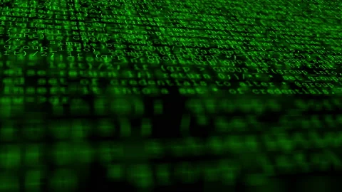 Programming code background dense multilayer Stock Footage 193046562