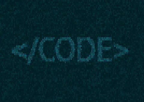 Programming code background Stock Illustration