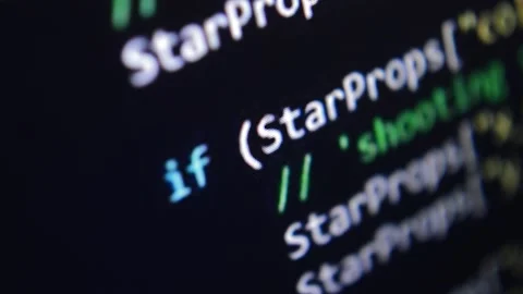 Programming code developer. hacker code a virtual site Stock-Footage 202521091