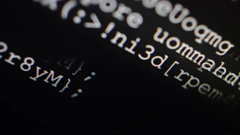 Programming code on a development computer. coding software 스톡 동영상 201594937