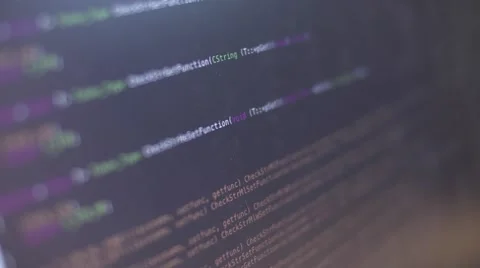 Programming code Stock Footage 41512180