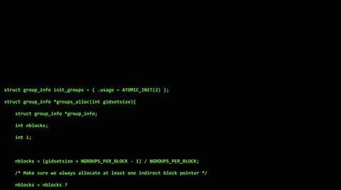 Programming code Video stock 62315019