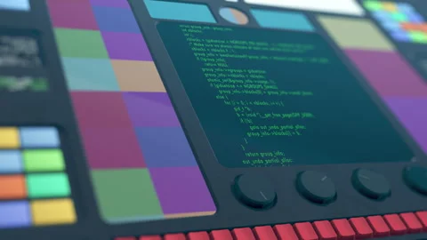 Programming code 库存影片 150891515