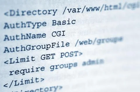 Programming code Stock Illustration