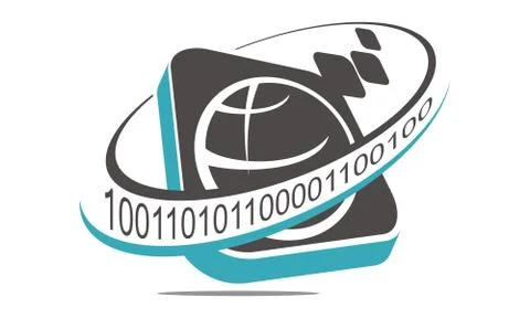 Programming code internet 스톡 일러스트