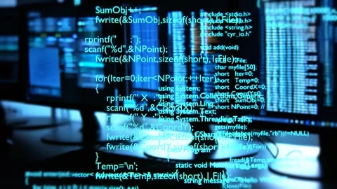 Programming code. Programming language strings. Programming concept. Coding. Stock Footage 245823133