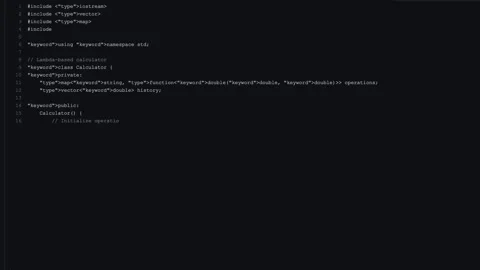 Programming code running on computer terminal screen Stock Footage 311304969