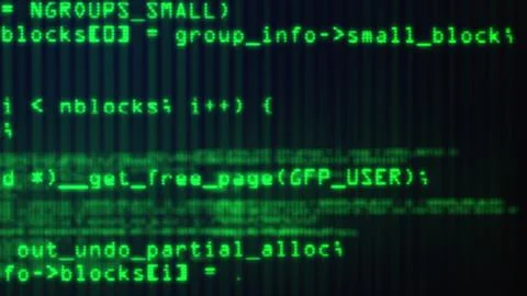 Programming code running 스톡 일러스트