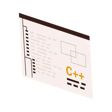 Programming code screen 스톡 일러스트