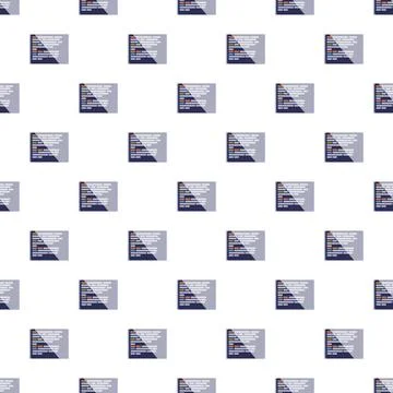Programming code snippets pattern for software development Stock Illustration