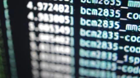 Programming code of software network. code program animation. Stock Footage 220843050