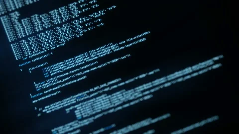 Programming, coding application interface Stock Footage 93949059