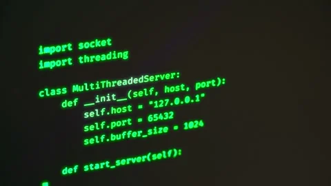 Programming computer code on screen in software development process. Stock Footage 334040184