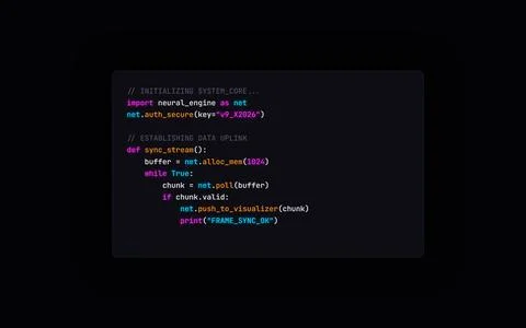 Programming computer code on screen in software development process. 库存照片