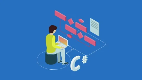 Programming Concept Illustration Vídeo Stock 105310242