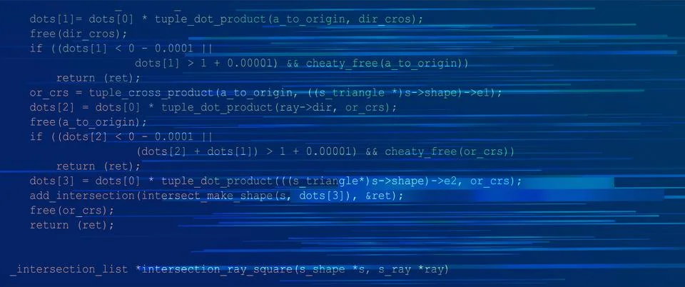 Programming console with dark background. Coding vector Illustration Stockillustratie