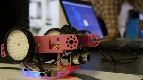 Programming of electrical machines Stock Footage 81357629