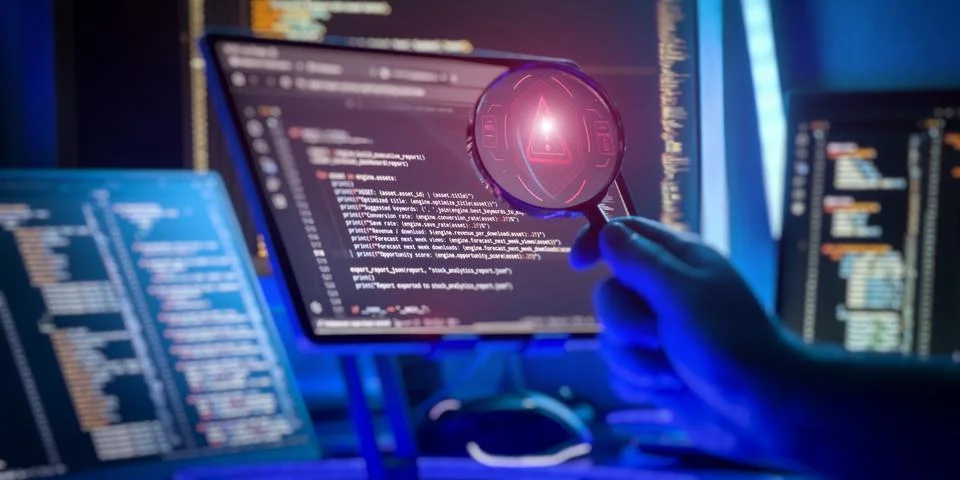 Programming Error Detection and Security Analysis with Magnifying Glass, Sour Stock Photos