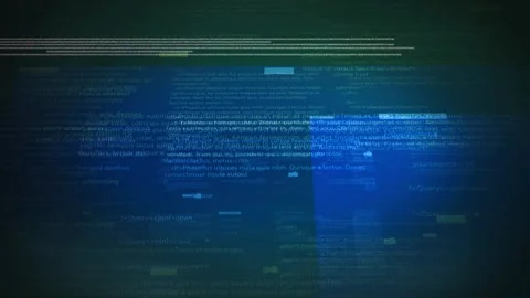 Programming FUllHD Background Stock Footage