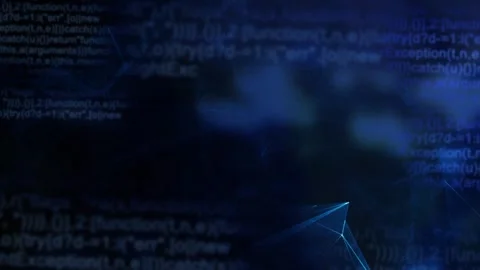 Programming Futuristic Background Stock Footage 283910237