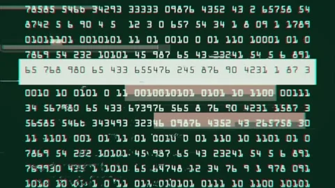 Programming Glitch Background 03 Video stock 104313867