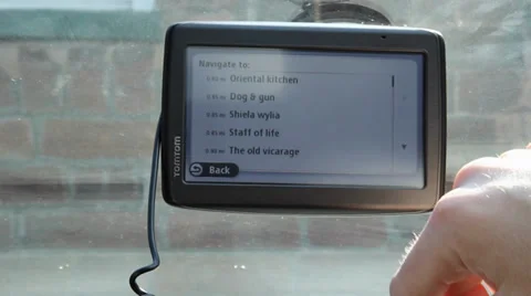 Programming a GPS 動画素材 37228896