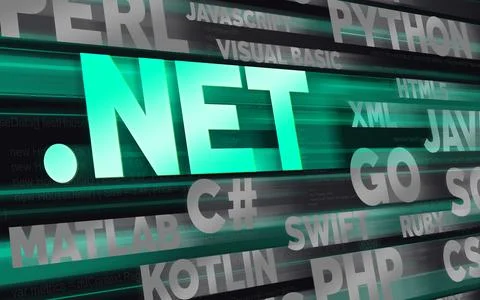 Programming language for custom scripting functionality Stock Illustration