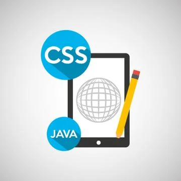 Programming language design Stock Illustration