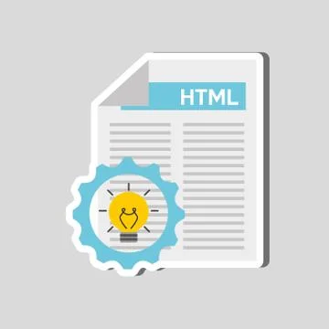 Programming language design Illustrazione stock