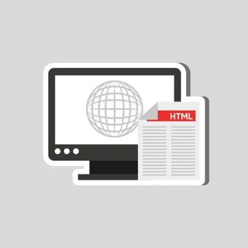 Programming language design Stock Illustration