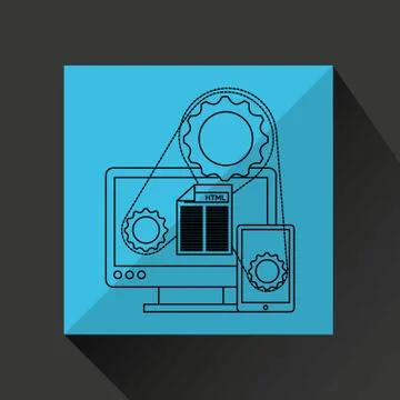 Programming language design イラスト素材