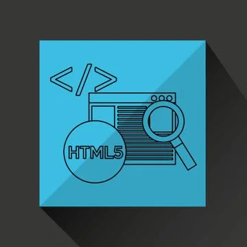 Programming language design 스톡 일러스트