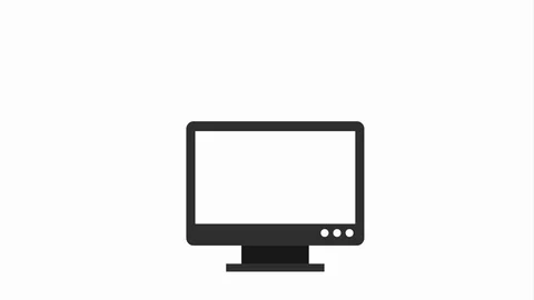 Programming language with desktopanimation Stockbeeldmateriaal 115513220