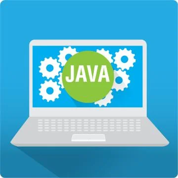 Programming language, vector illustration Stockillustratie