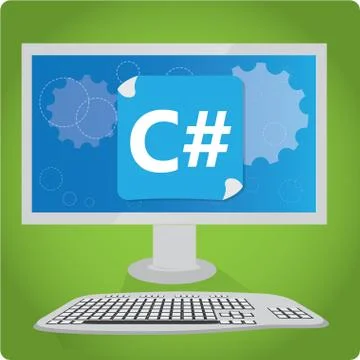 Programming language, vector illustration イラスト素材