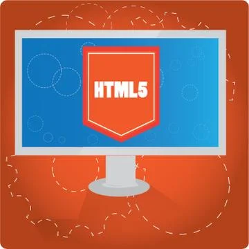 Programming language, vector illustration Stock Illustration