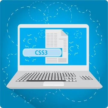 Programming language, vector illustration Stockillustratie