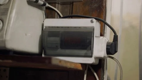 Programming the oven temperature controller Stock Footage 106369053