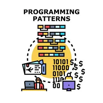 Programming patterns for efficient software development イラスト素材