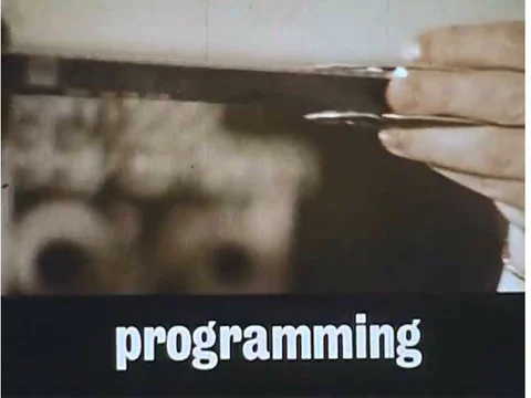 Programming in the radio and television industry involves writers producing Stock Footage 74936599