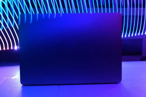 Programming room and  LED lights 写真素材