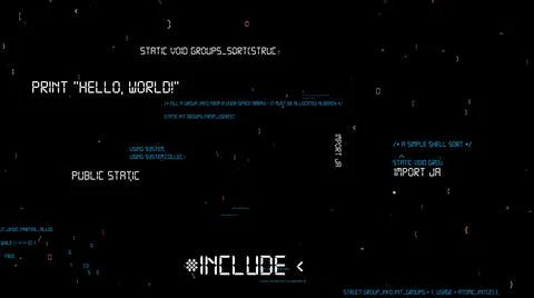 Programming source code abstract background Illustrazione stock