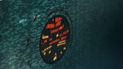 Programming specialists searching for virus, testing system, software check Stock Footage 91936575