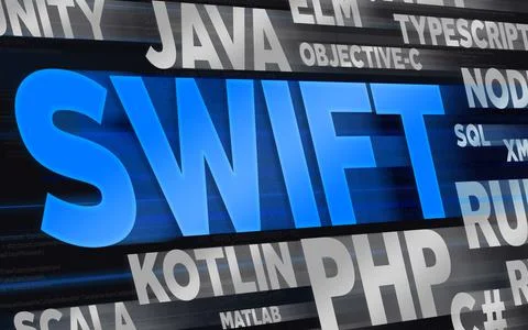 Programming - SWIFT Illustrazione stock