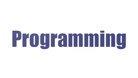 Programming Tag Cloud Animated Isolated Stock Footage 107219133