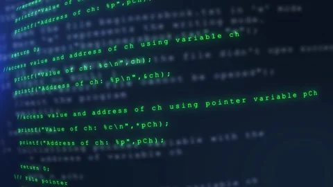 Programming, technology and computer background. Digital software source code. Stock Footage 246788460