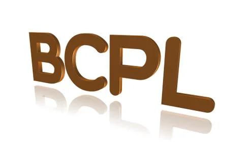 Programming Term - BCPL - Basic Combined Programming Language - 3D image Illustration