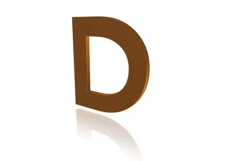 Programming Term - D -  Computer Programming Language - 3D image Stock Illustration